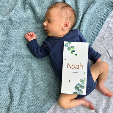 Birth card #Mysmartphoto from @sannejcbs
